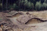 Hohlwege am 'Krombacher Schlag' - Alte Landstra�e (Napoleonweg)