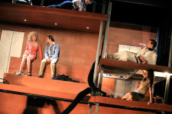 Evamaria Salcher, Oliver Möller, Maja Beckmann, Leopold Hornung, Jele Brückner - Foto: Birgit Hupfeld Evamaria Salcher, Oliver Möller, Maja Beckmann, Leopold Hornung, Jele Brückner - Foto: Birgit Hupfeld