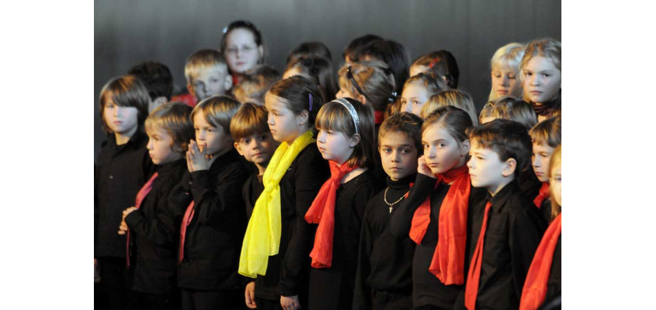 Konzert des Kinderchores © 2009, Bettina Stöß
