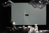 Der Prozess (vlnr: Carl Alm, Dirk Ossig, Moritz Löwe, Jonas Anders, Claudia Hübbecker) | Foto: Sebastian Hoppe