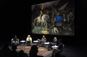 Gebrochen Deutsch (Jakob, Ana Vasic, Staffan Valdemar Holm, Judith Maria Kleintjes, Kamal Bhardwaj) | Foto: Sebastian Hoppe