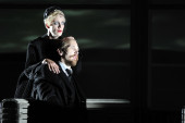 Der Prozess (vlnr: Betty Freudenberg, Carl Alm) | Foto: Sebastian Hoppe