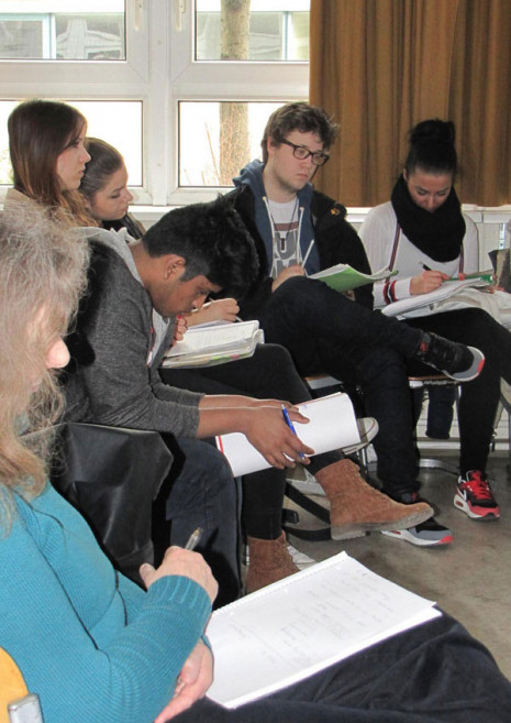 Im Workshop © Junge Deutsche Oper Im Workshop © Junge Deutsche Oper