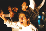 »Fragments of Palestine« Inszenierung: Micaela Miranda und Juliano Mer Khamis, Im Freedom Theatre, Jenin »Fragments of Palestine« Inszenierung: Micaela Miranda und Juliano Mer Khamis, Im Freedom Theatre, Jenin