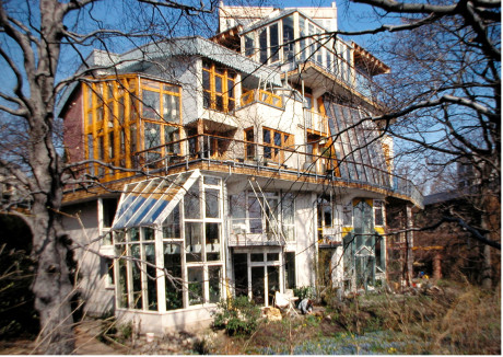 Ökohaus, Berlin-Tiergarten, Corneliusstraße, IBA Bauprojekt: Realisierung 1989-1991, Frei Otto | 1992, Günther Ludewig