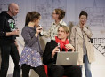 Ralph Morgenstern, Kristin Suckow, Kerstin Schweers, Markus Gertken, Peri Baumeister | Foto: Barbara Braun/ drama-berlin.de