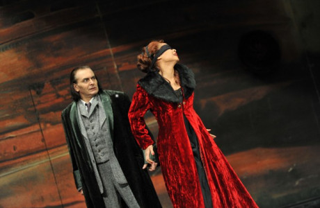 Boris Statsenko (Scarpia), Morenike Fadayomi (Tosca) | (c) Hans Jörg Michel Boris Statsenko (Scarpia), Morenike Fadayomi (Tosca) | (c) Hans Jörg Michel