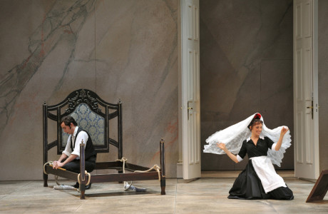 Adam Palka (Figaro), Anett Fritsch (Susanna) | | Foto © Hans Jörg Michel Adam Palka (Figaro), Anett Fritsch (Susanna) | | Foto © Hans Jörg Michel